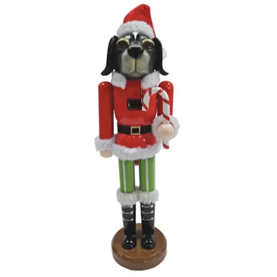 Santa's Workshop 14" Christmas Dog Nutcracker {1}
