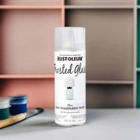 Rust-Oleum&reg; Frosted Glass Effect Spray Paint {1}