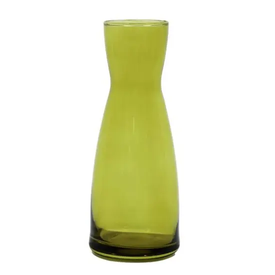 8" Tall Decorative Glass Tabletop Vase by Ashland&reg; Green {1}