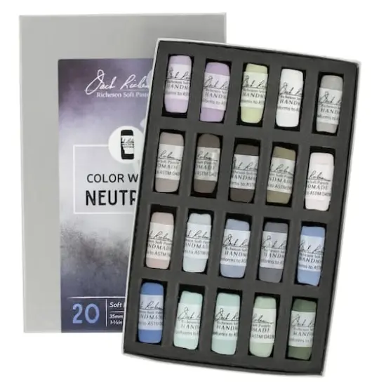 Jack Richeson Neutrals Handrolled Pastels Set {1}