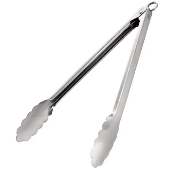 Martha Stewart Extra Long Stainless Steel Easy-Lock Kitchen Tongs {1}