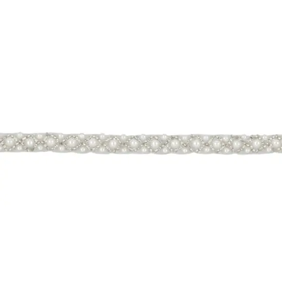 3/8" Crystals & Pearls Trim by Celebrate It&reg; {1}