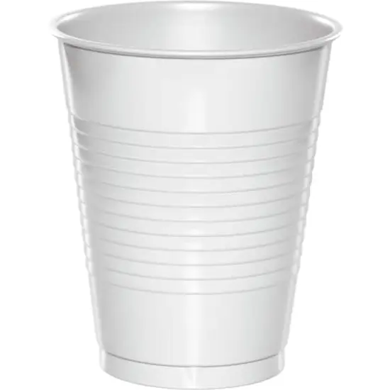 Hoffmaster 16oz. Plastic Cups, 20ct. White {1}