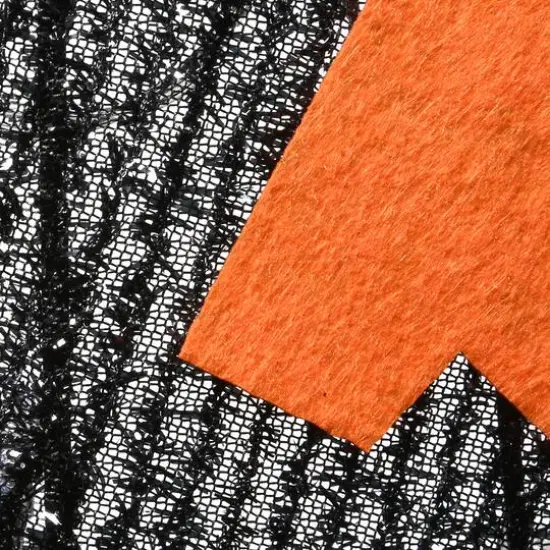 35" Black LED Jack-O-Lantern Halloween Garden Stakes {6}