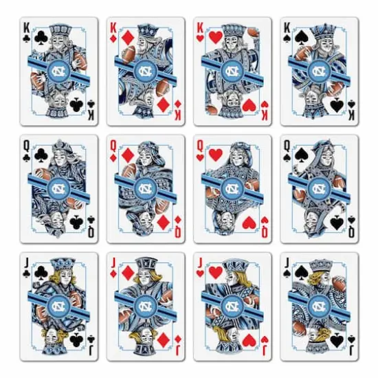 NCAA Classic Series Playing Cards North Carolina Tar Heels {4}