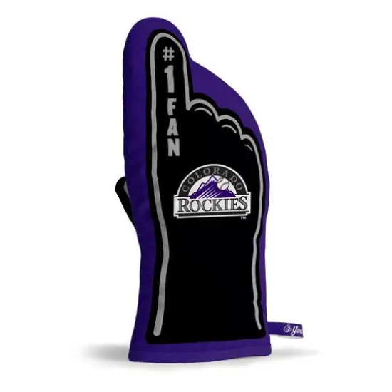 MLB #1 Oven Mitt Colorado Rockies {4}