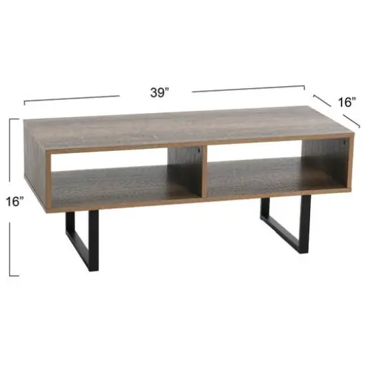 Household Essentials Jamestown Lifted Coffee Table Ashwood {4}