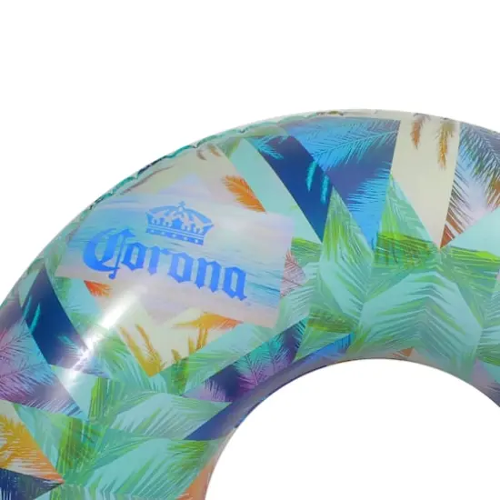 3ft. Corona Palm Trees Inflatable Swimming Pool Tube Ring {6}
