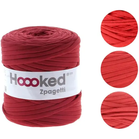 Hoooked Zpagetti Yarn Fiesta Red {1}