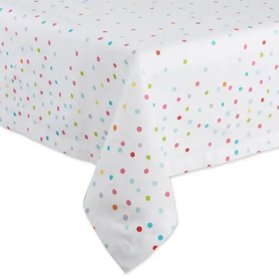 Confetti Toss Print Printed Tablecloth 60" x84" {5}