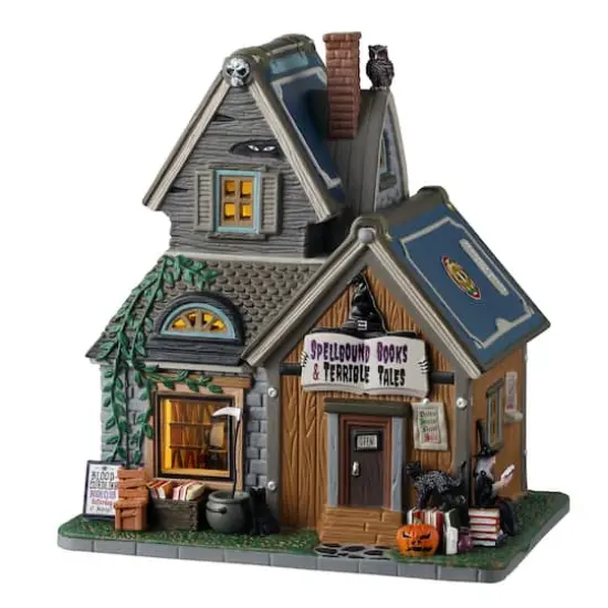 Lemax&reg; Spooky Town&reg; Spellbound Books & Terrible Tales {1}