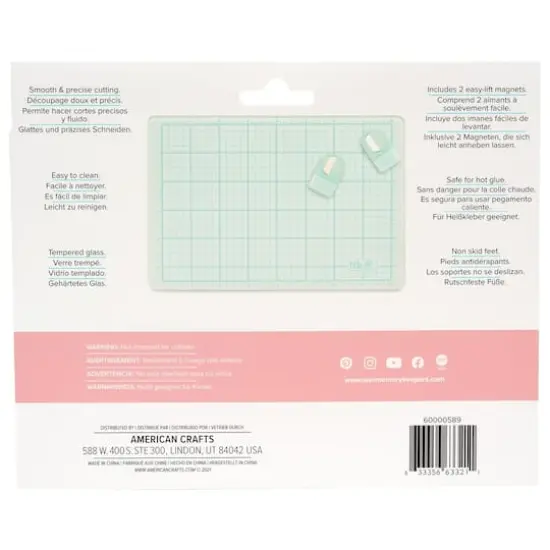 We R Memory Keepers&reg; Magnetic Glass Mats, 3ct. {8}