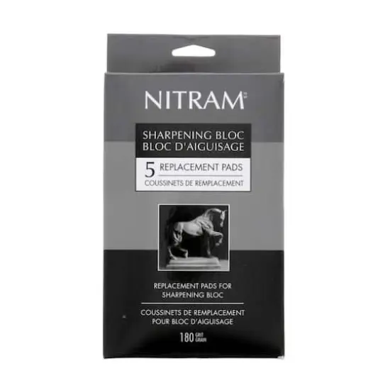 Nitram&trade; Sharpening Bloc Replacement Pads {1}