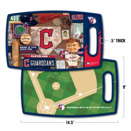 MLB Retro Series Cutting Board Cleveland Guardians {4}