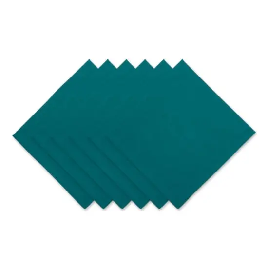 DII&reg; Solid Oversized Napkin, 6ct. Storm Blue {1}