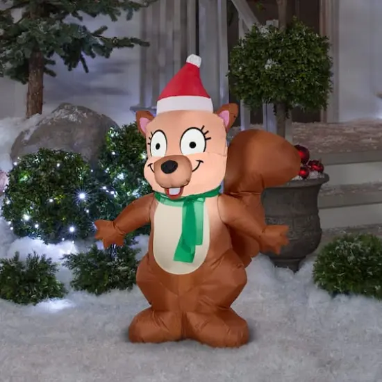 3.5ft. Airblown&reg; Inflatable Squirrel {5}