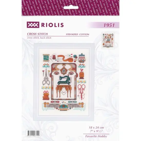 RIOLIS Favorite Hobby Cross Stitch Kit {1}