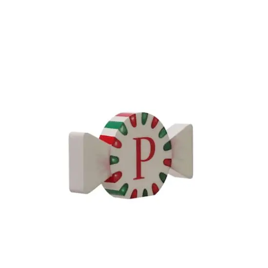 8" Candy Monogram Tabletop D&eacute;cor by Ashland&reg; P {3}
