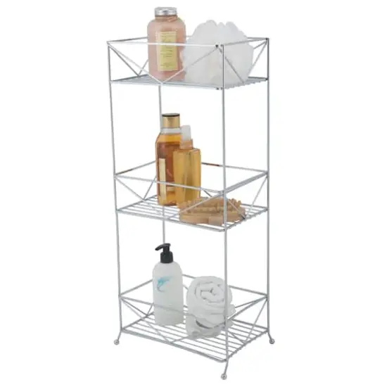 Bath Bliss Chrome Geode 3 Tier Spa Tower {3}