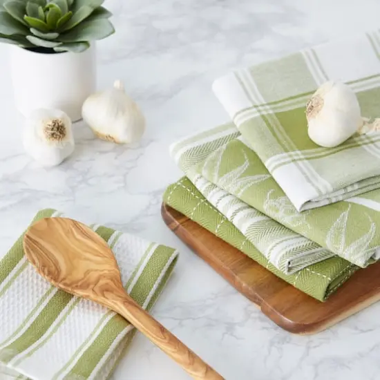 DII&reg; Kitchen Towel Set Parsley Green {9}