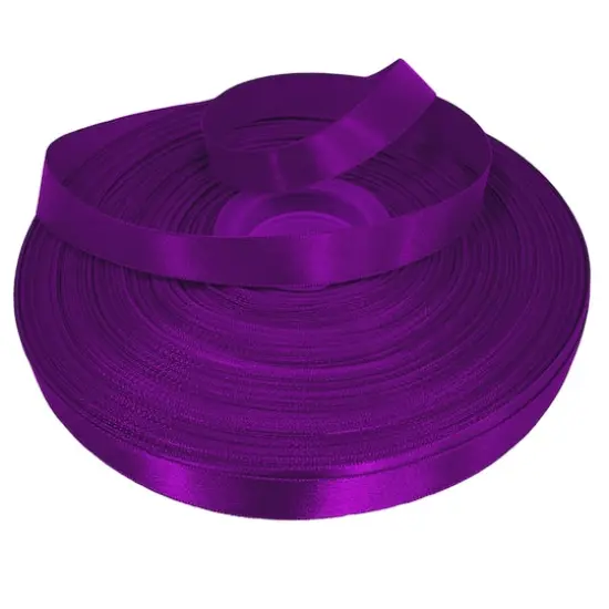 Gwen Studios Single Faced Satin Ribbon Purple {4}
