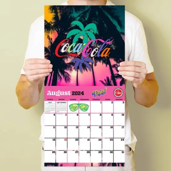 TF Publishing 2024 Coca Cola: Festival of Life Wall Calendar {6}