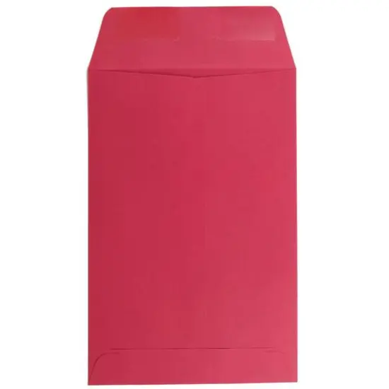 JAM Paper 6" x 9" Red Open End Catalog Colored Envelopes, 50ct. {3}