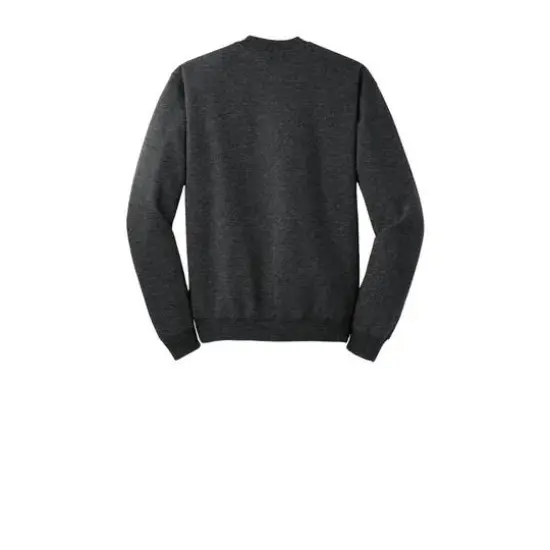 JERZEES® Super Sweats® NuBlend® Crewneck Sweatshirt Black Heather {5}