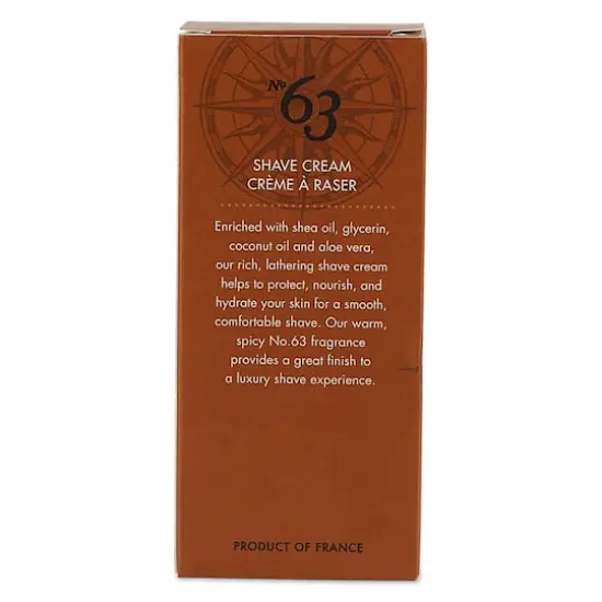 European Soaps No. 63 Men's Shave Cream, 75mL {5}