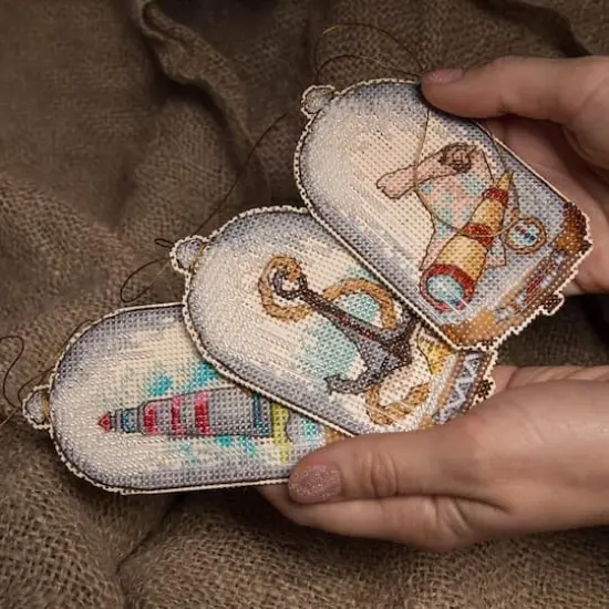 Crystal Art Plastic Canvas Counted Cross Stitch Kit In Search Of Treasures {4}