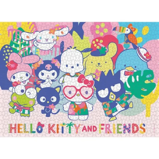 USAopoly&trade; Hello Kitty & Friends Tropical Times 1,000 Piece Puzzle {1}