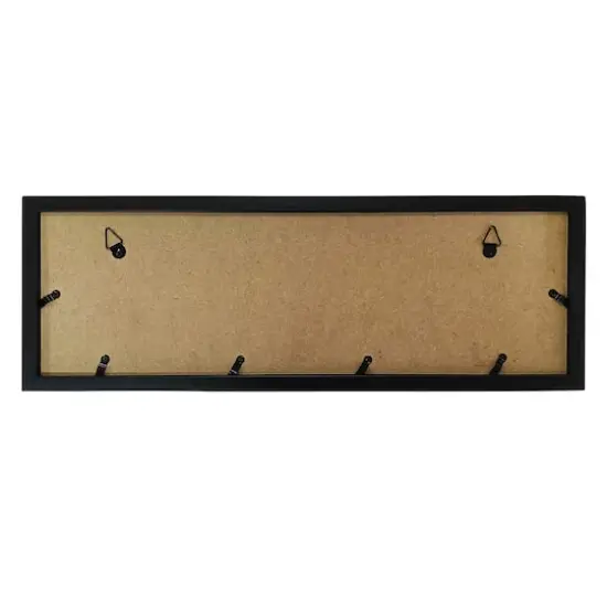 5.25" x 18.25" Black Trading Card Display Frame by Studio D&eacute;cor&reg; {5}