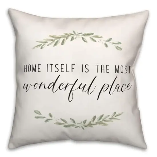Wonderful Place 18" x 18" Indoor/Outdoor Pillow {3}