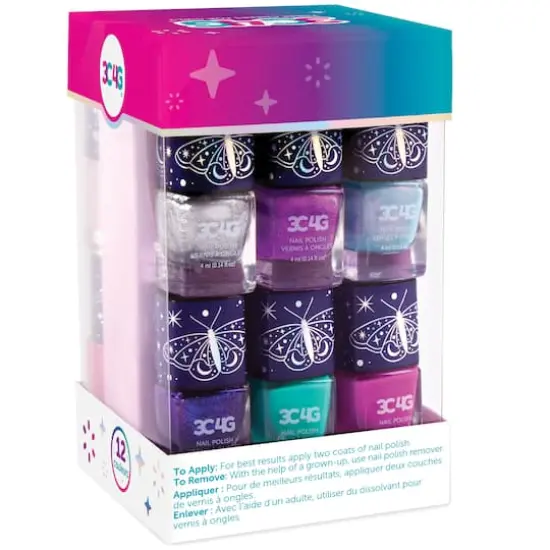 Make It Real&trade; 3C4G Celestial Nail Polish Tower Set {4}