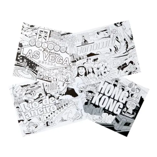 Crayola&reg; City Escapes Around the World Coloring Book {4}