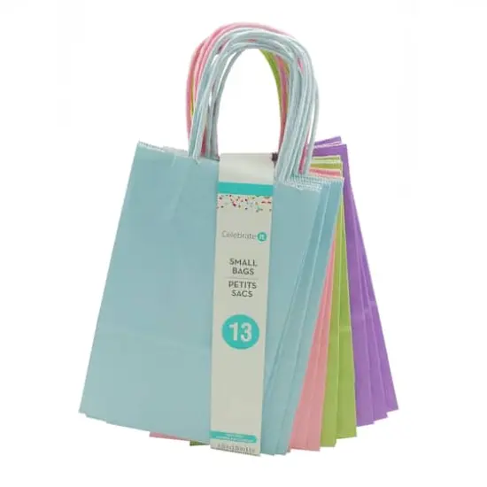 Assorted Pastel Colors Small Gift Bags by Celebrate It&trade; {5}
