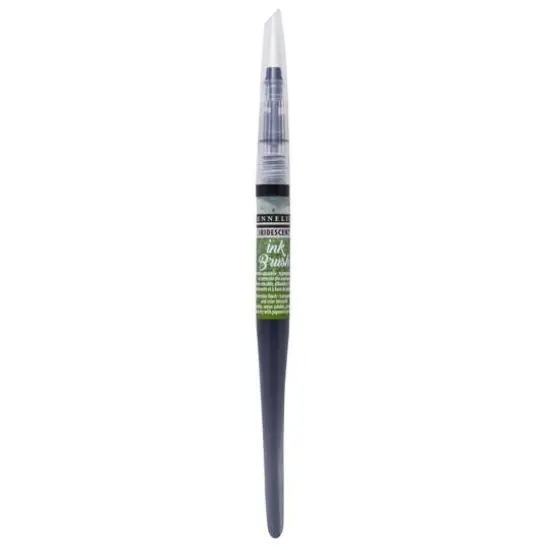 Sennelier Abstract&reg; Ink Brush Pen Iridescent Light Green {4}