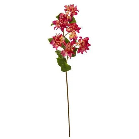 37'' Bougainvillea Artificial Flower Spray, 4ct. American Beauty {1}