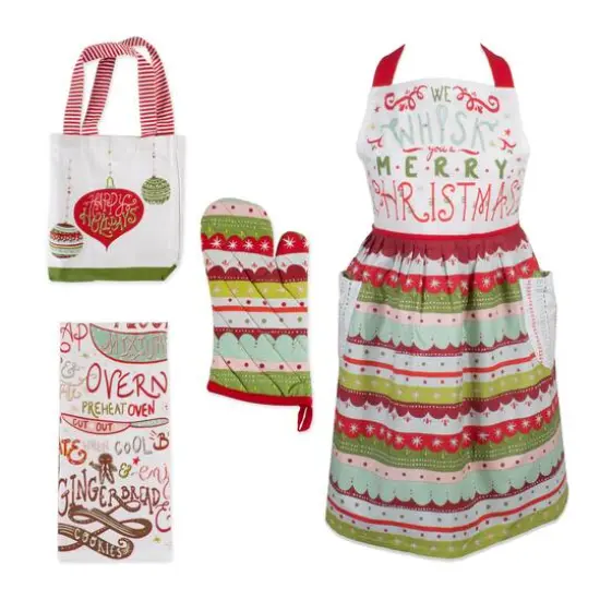 DII&reg; Cozy Christmas Kitchen Set {1}