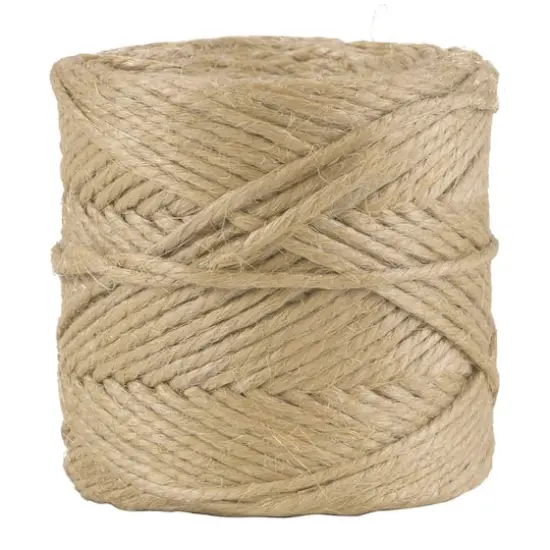 JAM Paper 1/4" x 73yd. Paper Kraft Twine Ivory {1}