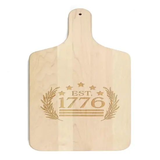 17" Est. 1776 Maple Paddle Cutting Board {1}