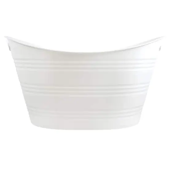 Large Plastic Ice Tub by Ashland&reg; White {4}