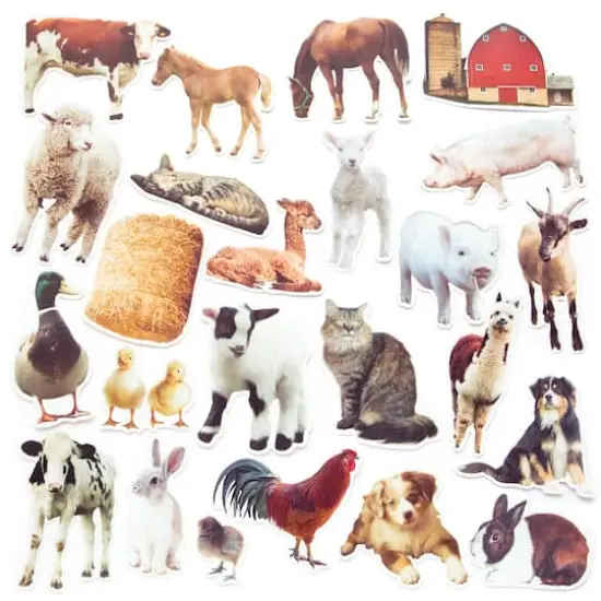 Barnyard Animals Die Cut Stickers by Recollections&trade; {1}