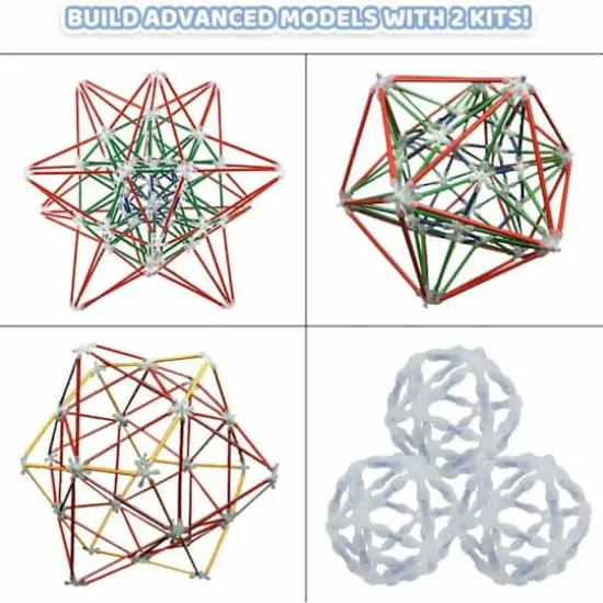 Hape Flexistix Leonardo's Elements Glow-in-the-Dark Building Kit {5}