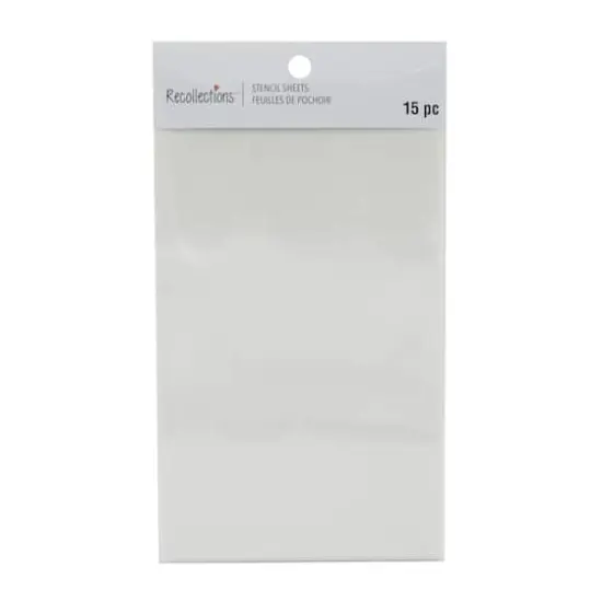 4" x 6" Stencil Sheets, 15ct. by Recollections&trade; {1}
