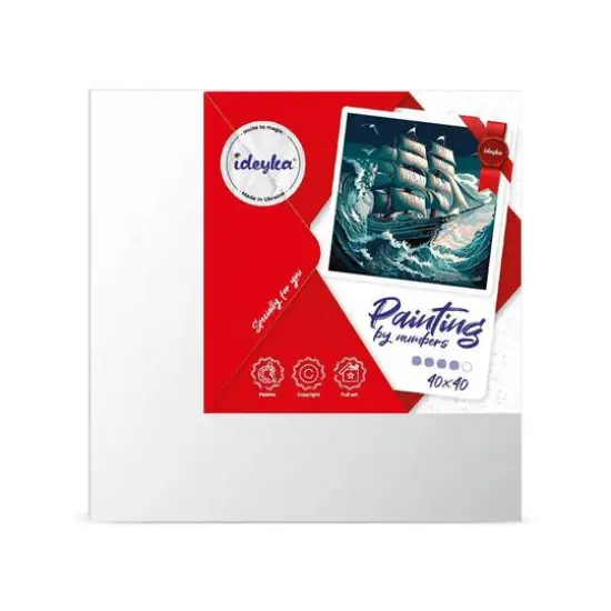 Ideyka Storm on the Sea Painting by Numbers Kit {3}