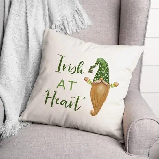 Irish At Heart 18" x 18" Throw Pillow {3}