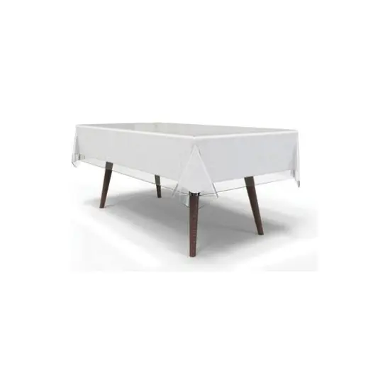 Home Details 108" Clear Tablecloth Protector {6}