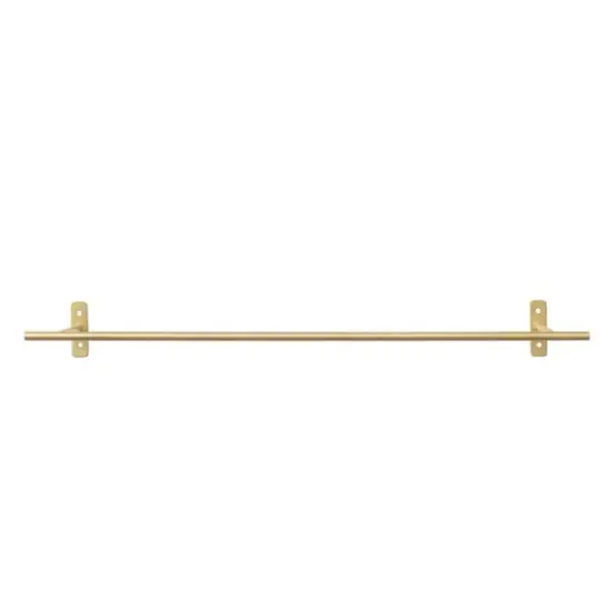 Hello Honey&reg; Matte Brass Finish Modern Metal Hanging Bar {1}