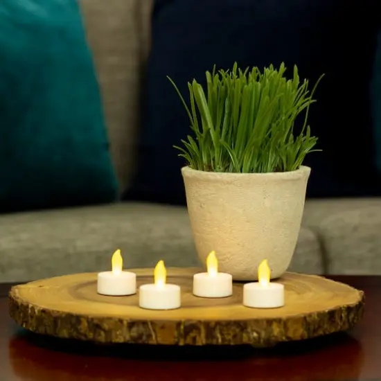 White LED Twist Flame Tealight Candles, 4ct. by Ashland&reg; {7}